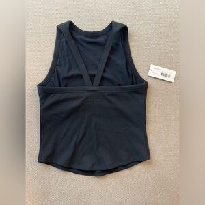 NWT Black Outdoor Voices Shelf Bra Black Tank Size Medium